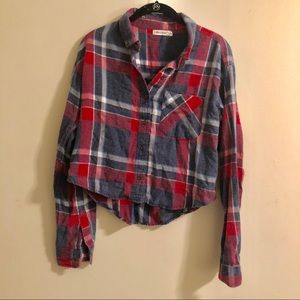 Cropped flannel